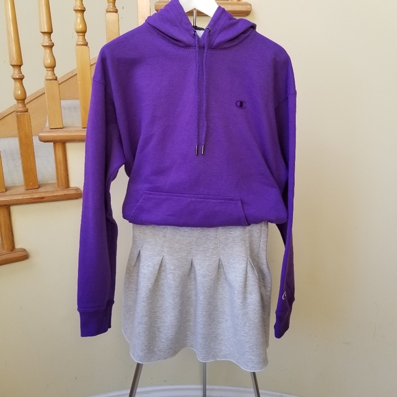 2/$12 Gap Gray Knit Skirt Inverted Pleats Tulip Shape Cute Comfortable Size S - Picture 4 of 7